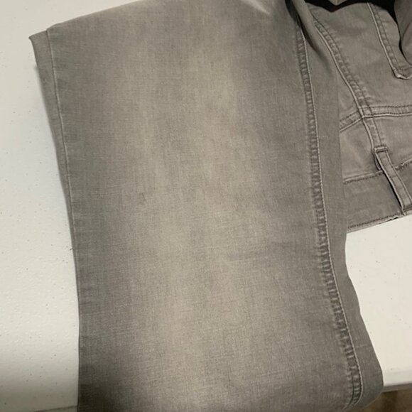 WHBM Women's Slim Boot Faded Gray Muted Black Stretch Denim Jeans - Size 14 - Picture 6 of 6